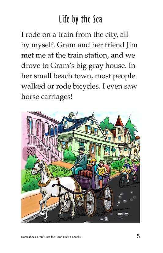 Horseshoes Aren't Just for Good Luck绘本故事第4页