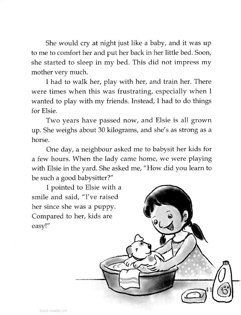 Taking Care of Elsie绘本故事第3页