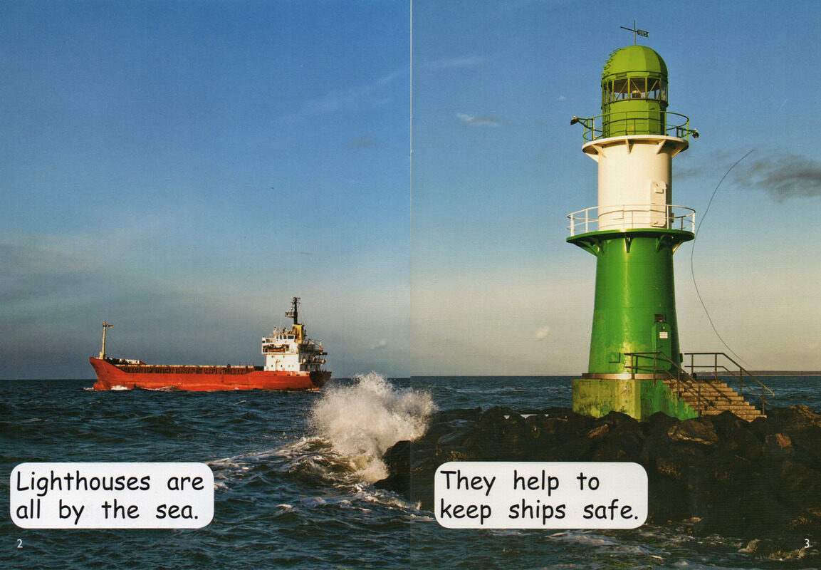about lighthouses绘本故事第3页