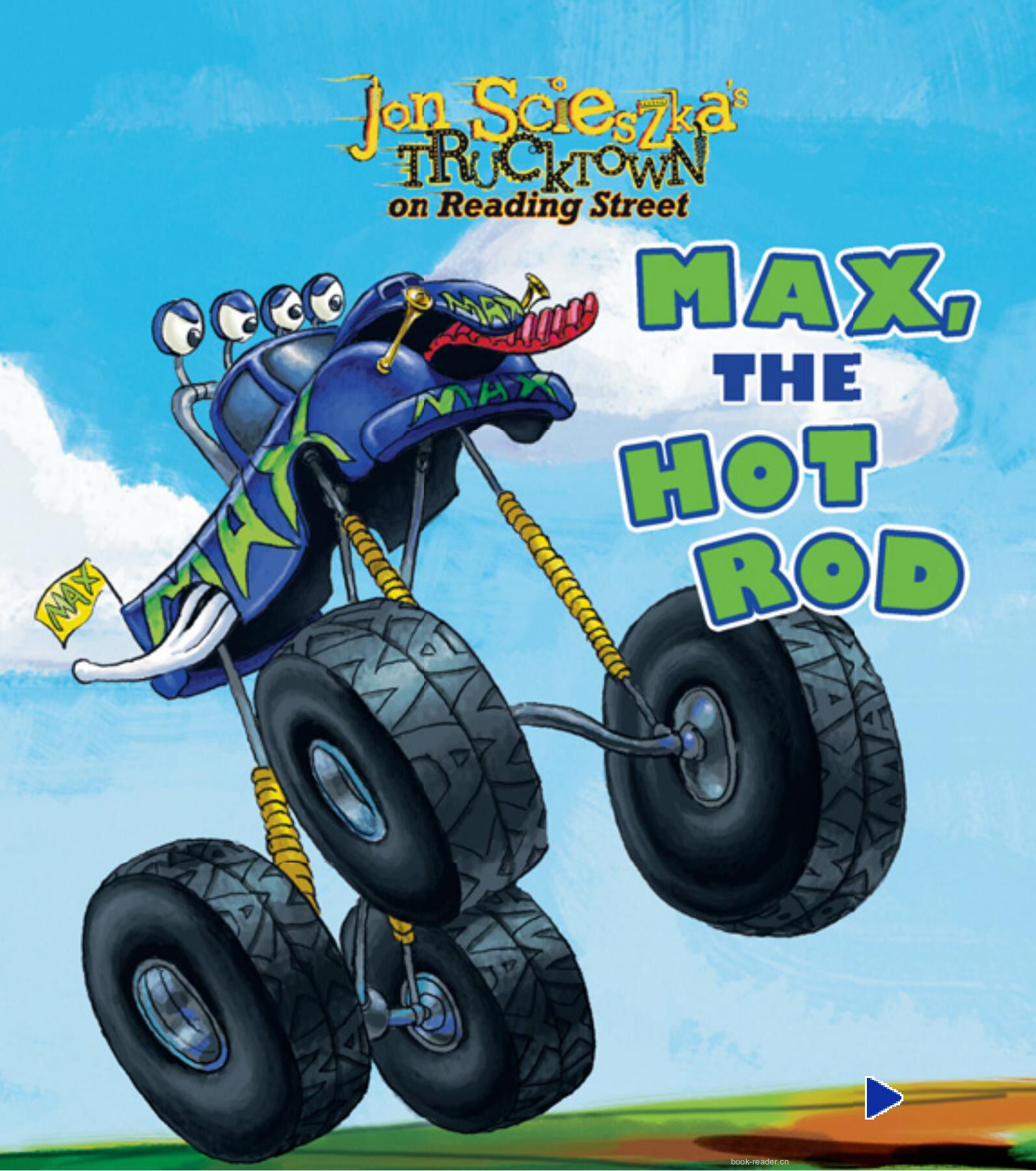 Max the Hot Rod绘本故事第2页