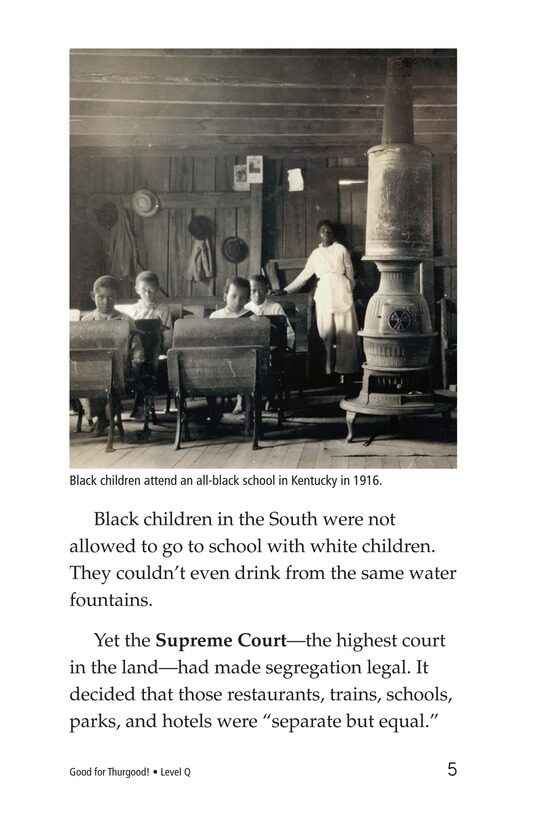 Good for Thurgood!绘本故事第5页