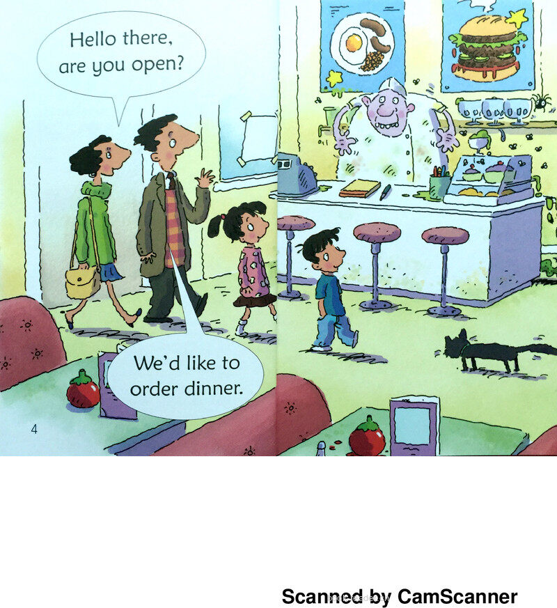 The Monster Diner绘本故事第3页