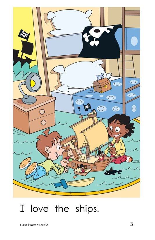 I Love Pirates绘本故事第3页