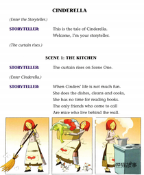 Cinderella绘本故事第3页