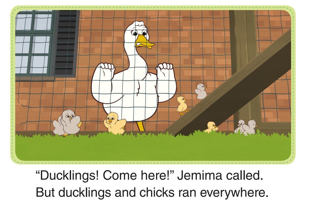 Jemima Takes Care of the Ducklings 3_The Chicken House绘本故事第5页