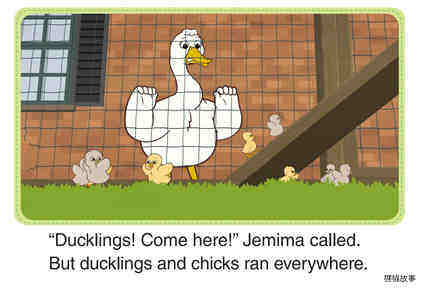 Jemima Takes Care of the Ducklings 3_The Chicken House绘本故事第5页