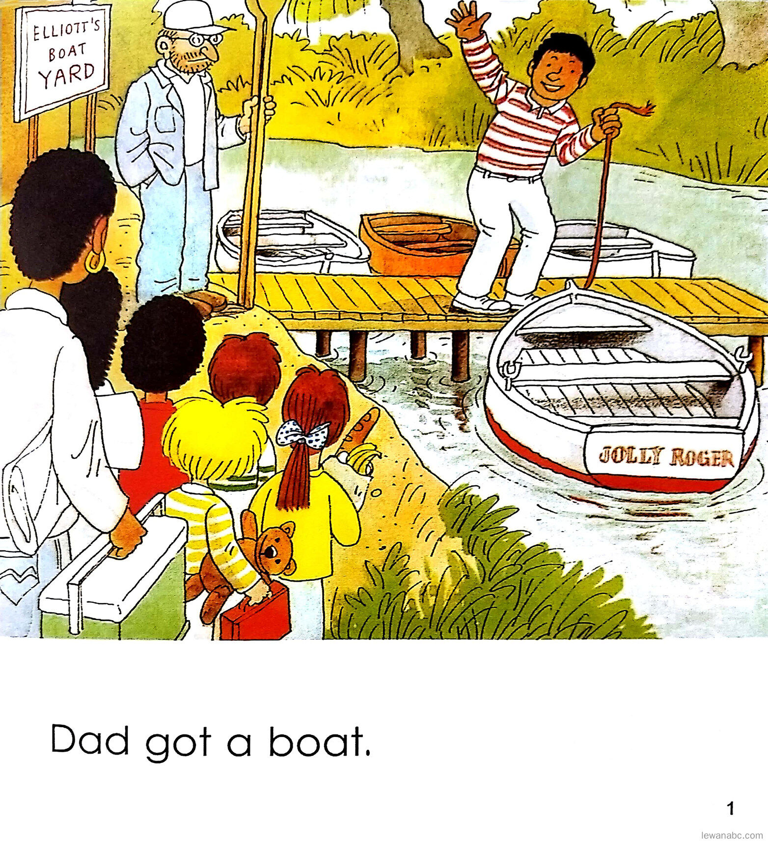 Nobody Got Wet绘本故事第3页