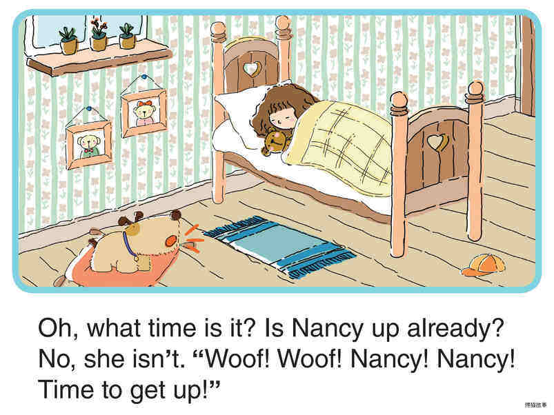 Wake Up, Nancy!绘本故事第2页