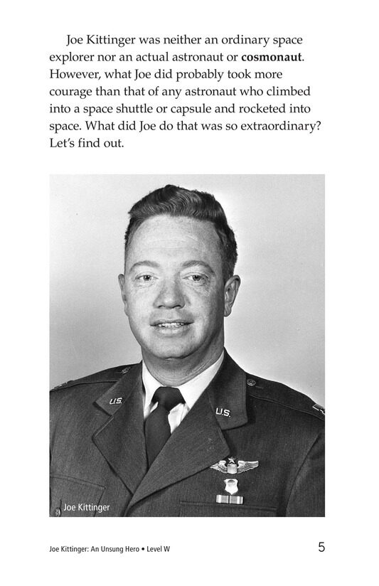 Joe Kittinger An Unsung Hero绘本故事第4页