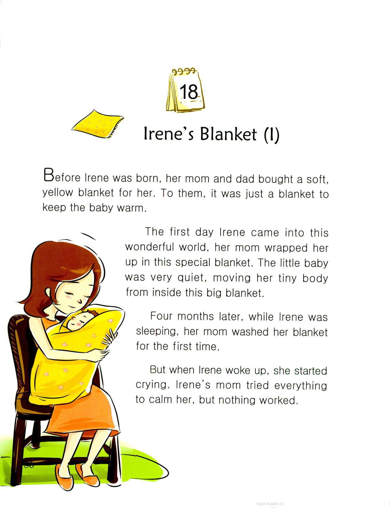 Irene’s Blanket(I)绘本故事第2页