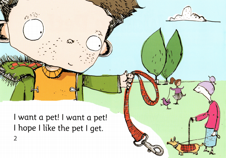I Want a Pet！绘本故事第3页
