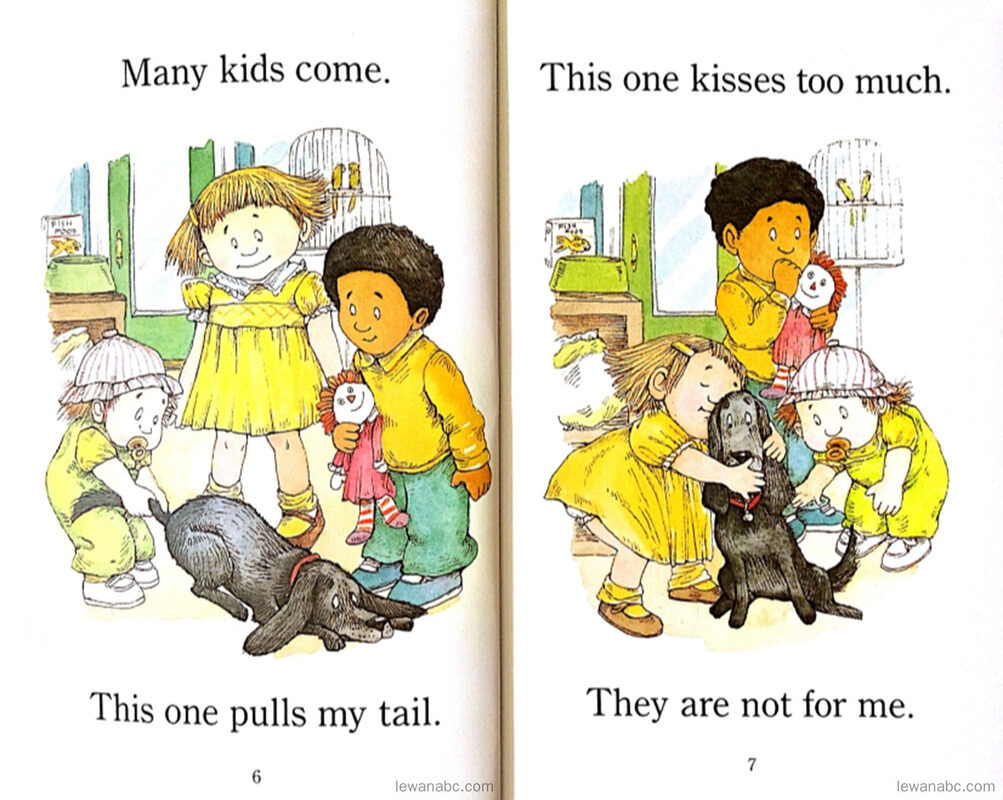 My New Boy绘本故事第4页