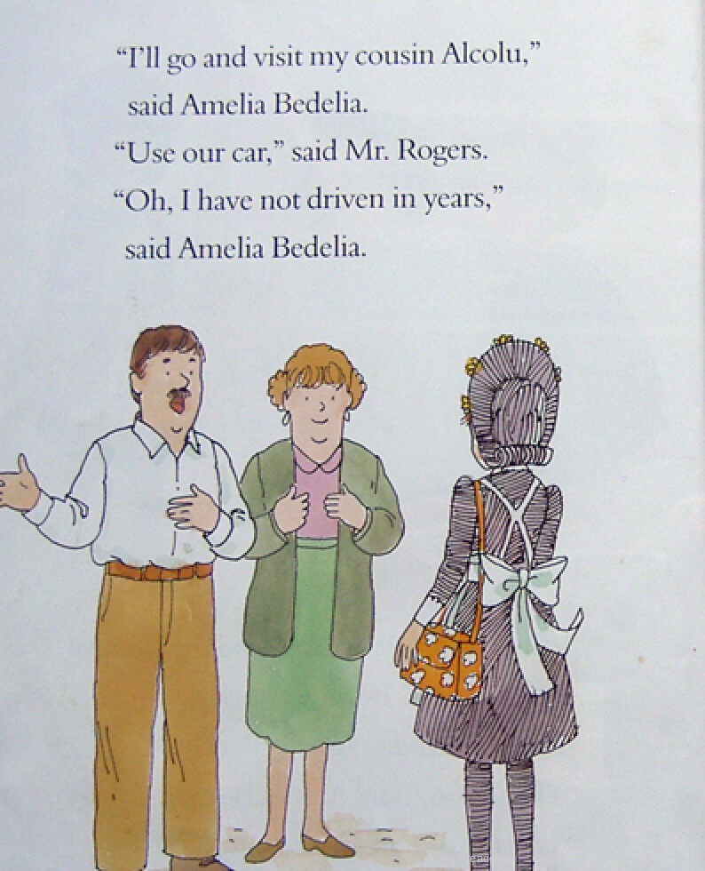 Good Driving Amelia Bedelia绘本故事第4页