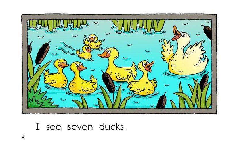 Pond Animals绘本故事第4页