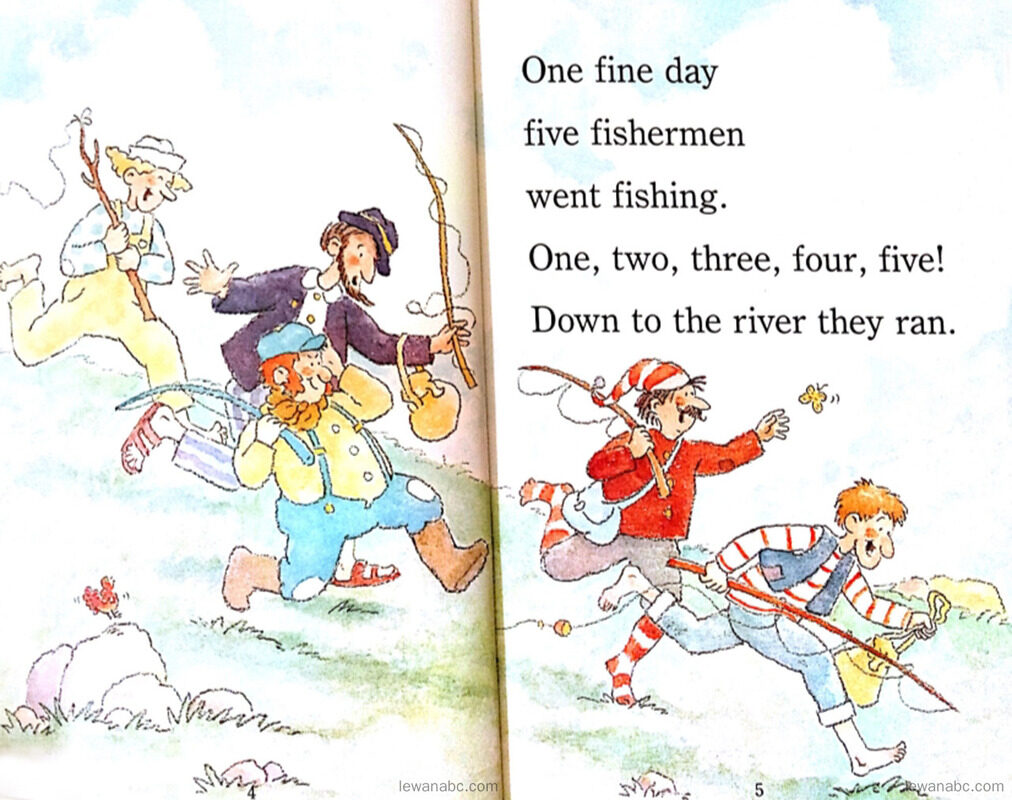Five Silly Fishermen绘本故事第3页
