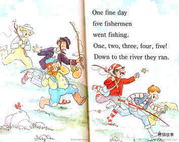 Five Silly Fishermen绘本故事第3页