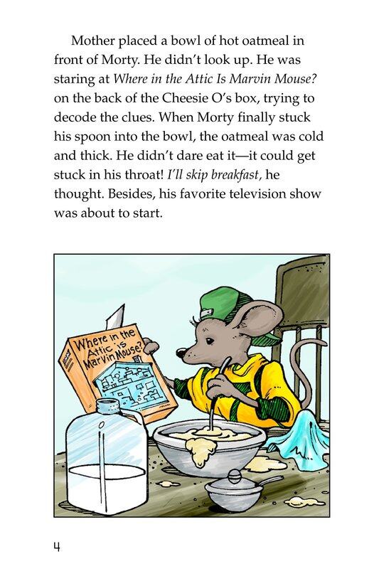 Morty and the Oatmeal Babysitter绘本故事第4页