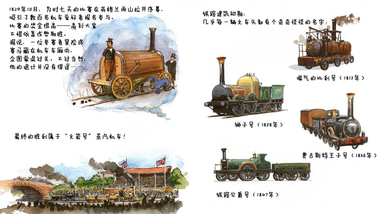 听麦克讲火车的故事绘本故事第5页