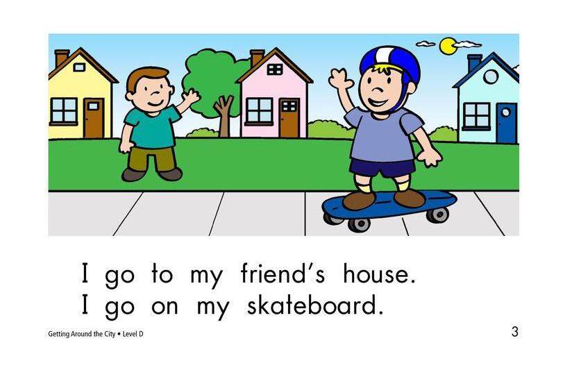 Getting Around the City绘本故事第3页