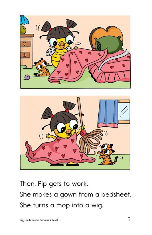 Pip,the Monster Princess绘本故事第5页