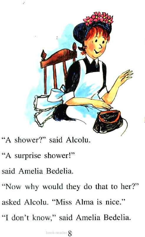 Amelia Bedelia and the Surprise Shower绘本故事第5页