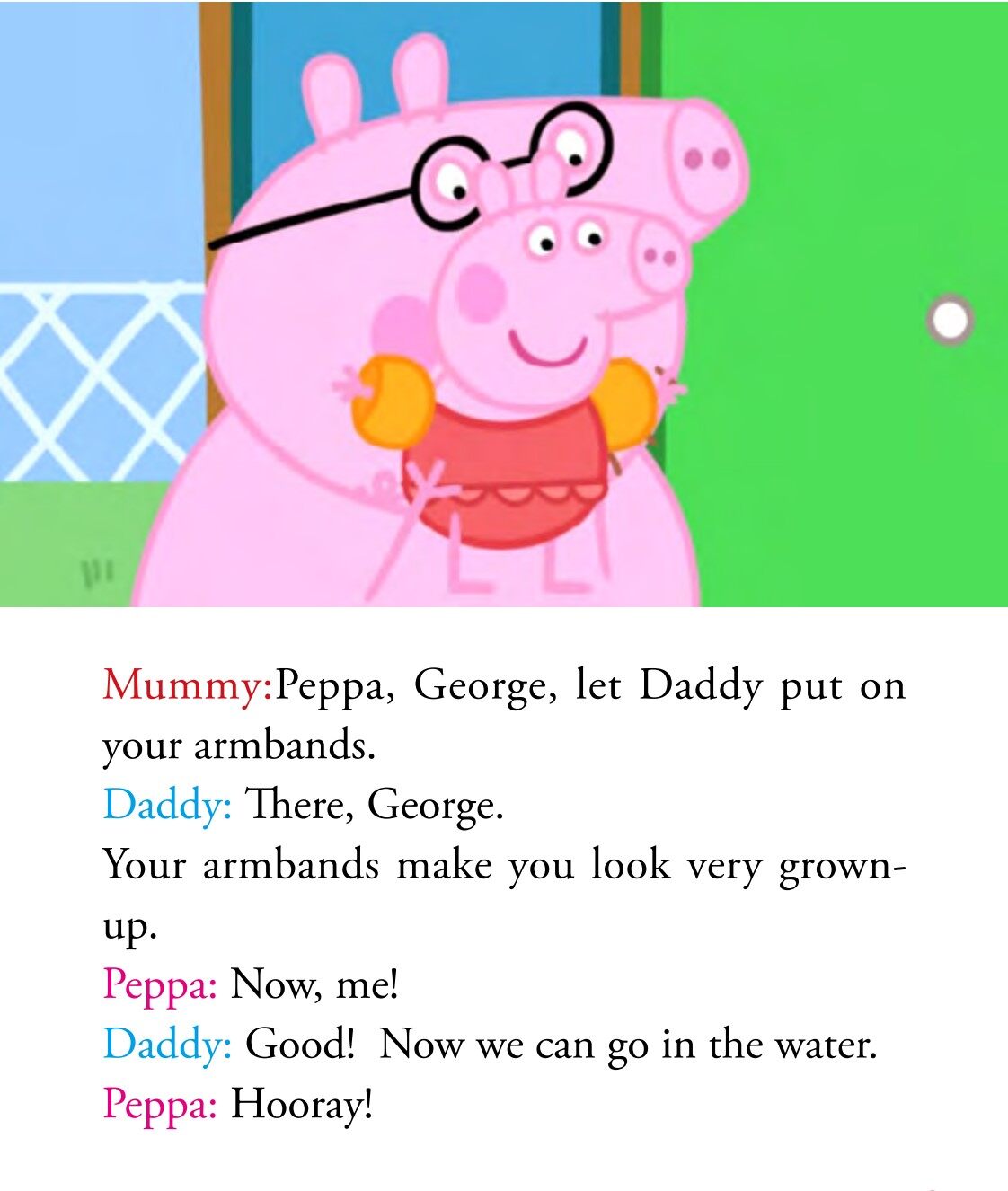 Swimming绘本故事第4页