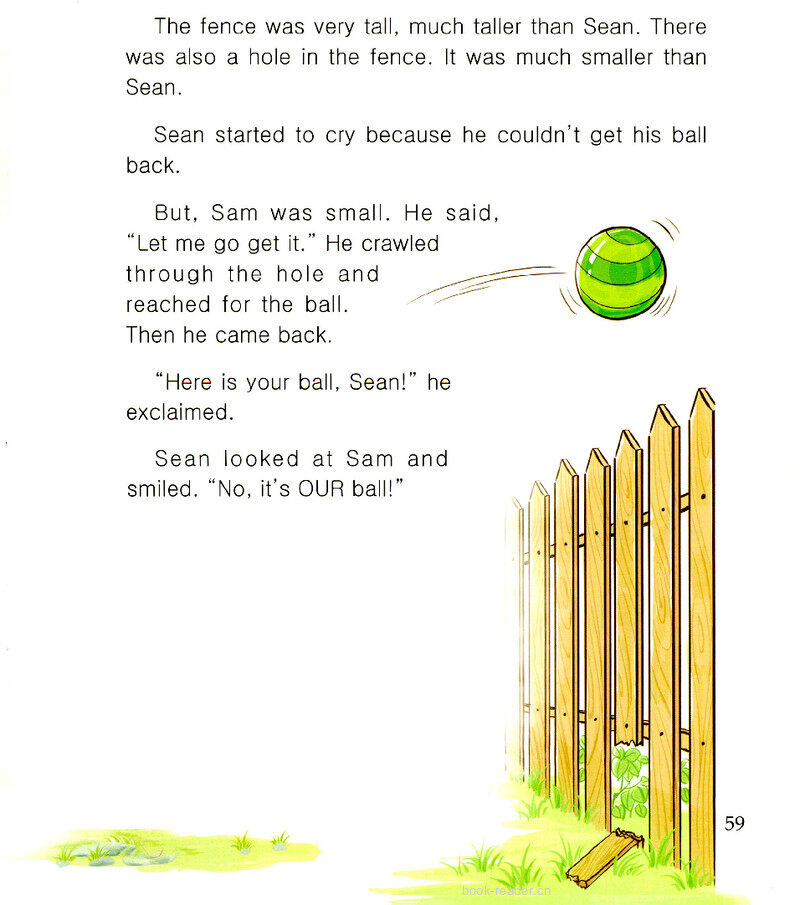 Big Green Ball绘本故事第3页