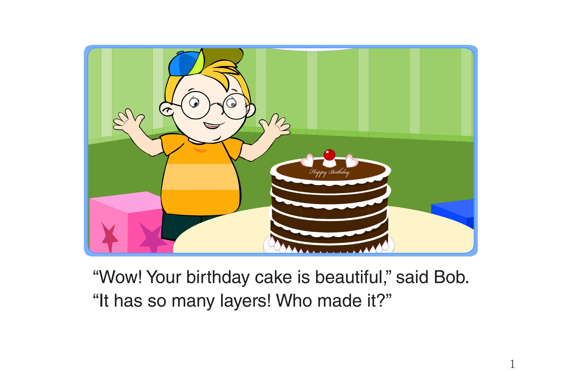 Who Made Your Birthday Cake绘本故事第3页