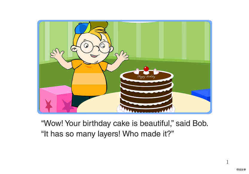 Who Made Your Birthday Cake绘本故事第3页