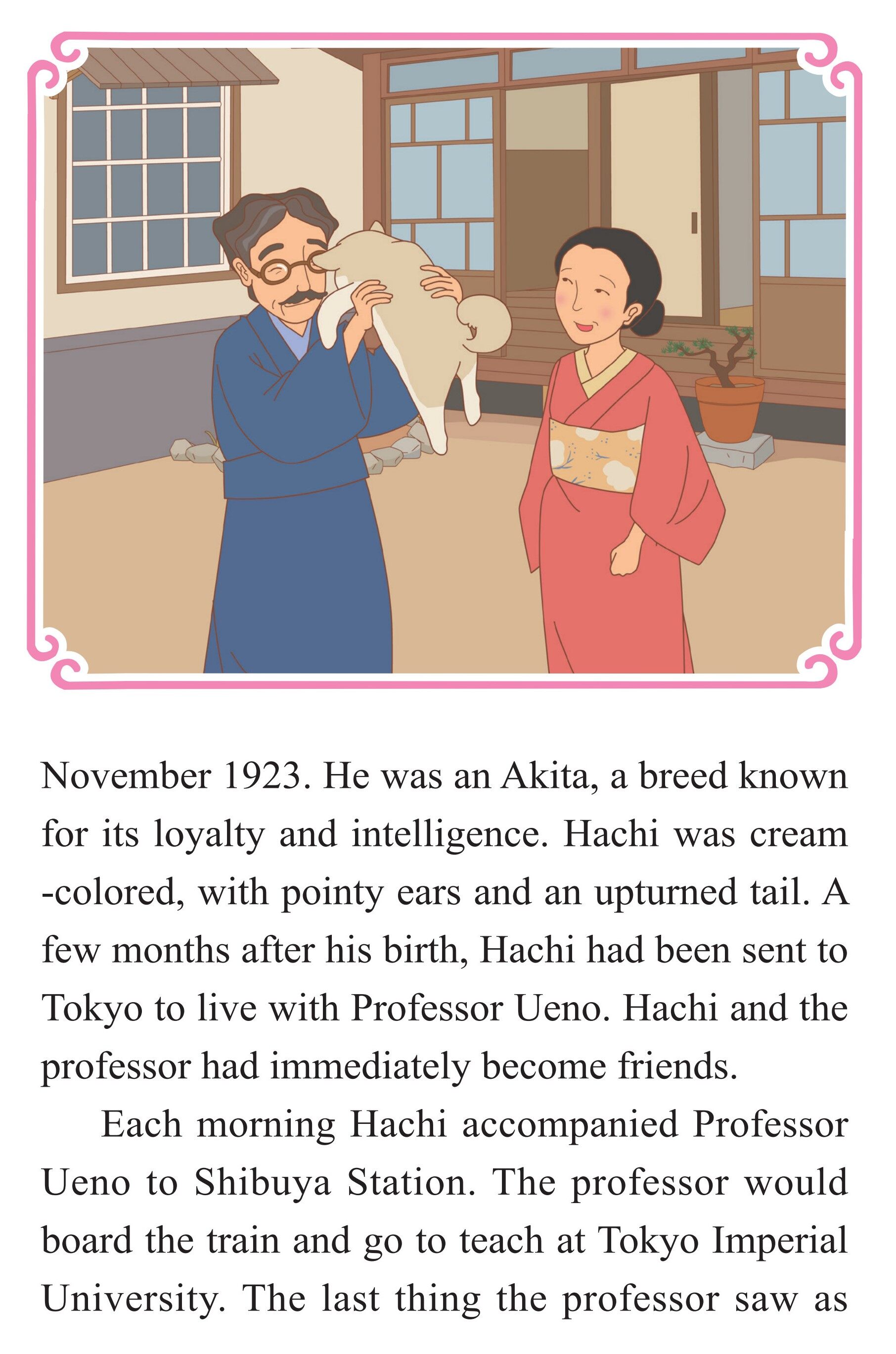 Hachiko:The Loyal Friend绘本故事第4页