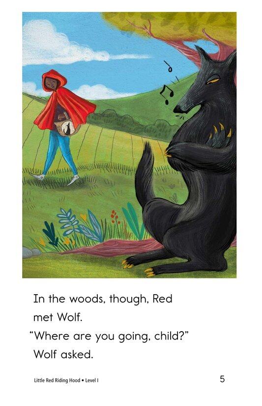 Little Red Riding Hood绘本故事第5页