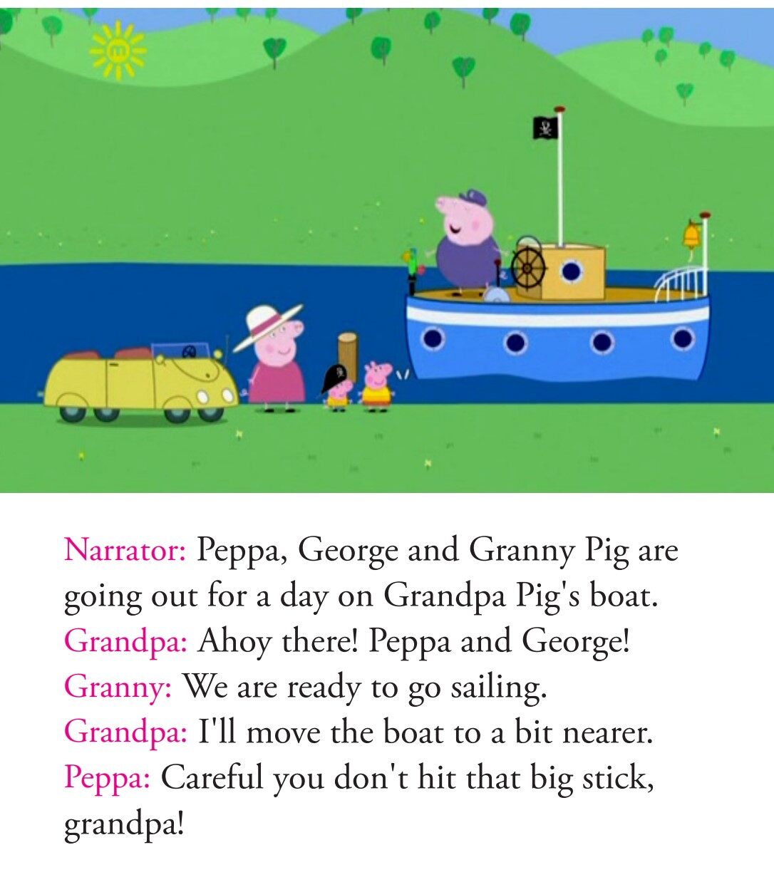 Grampy Rabbits Boatyard绘本故事第3页