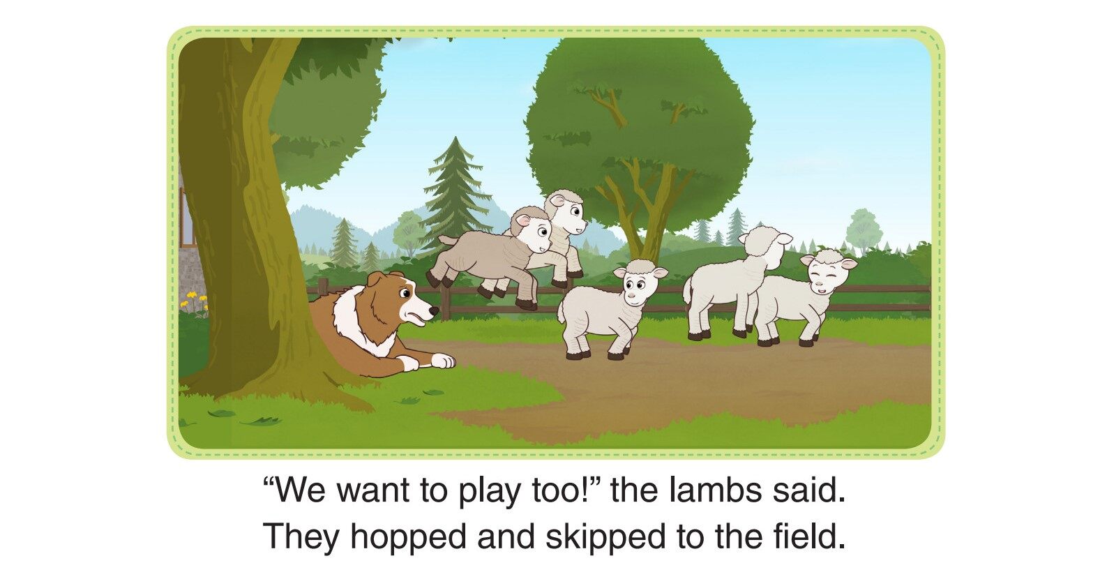 Peter and Benjamin Play Tag 1_In the Field绘本故事第4页