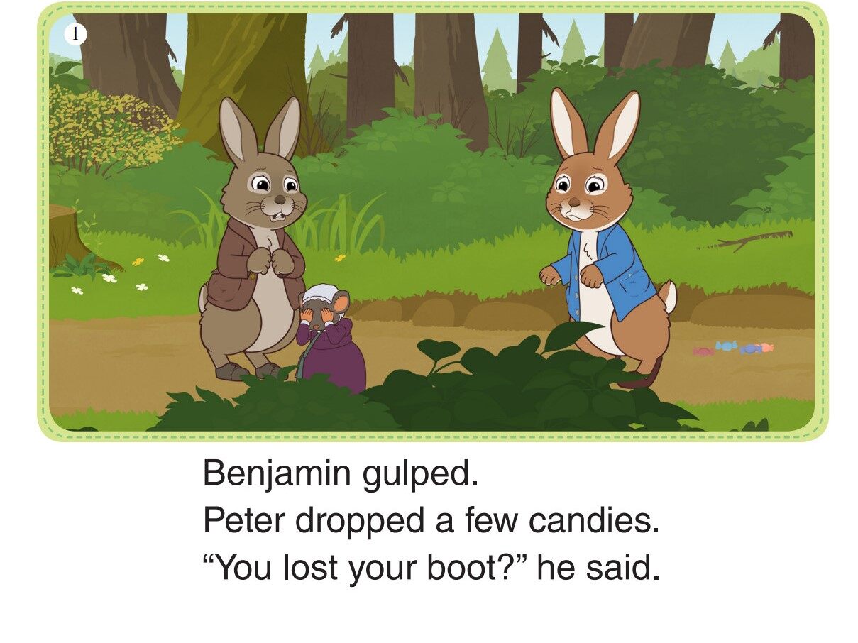 Peter and Benjamin Find a Boot 2-The Mouse's House绘本故事第3页