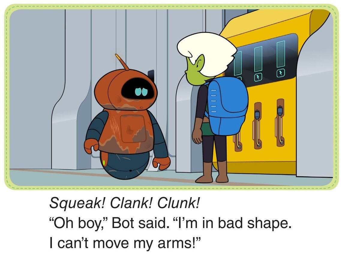 Fixing Bot绘本故事第5页