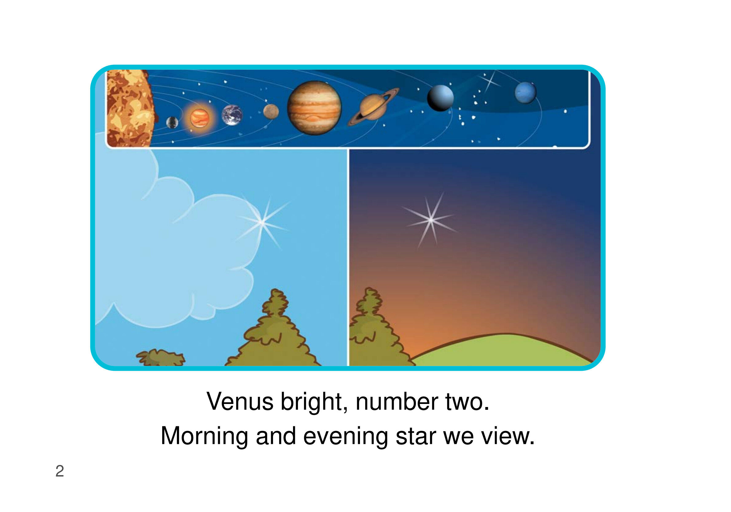 The Solar System绘本故事第3页