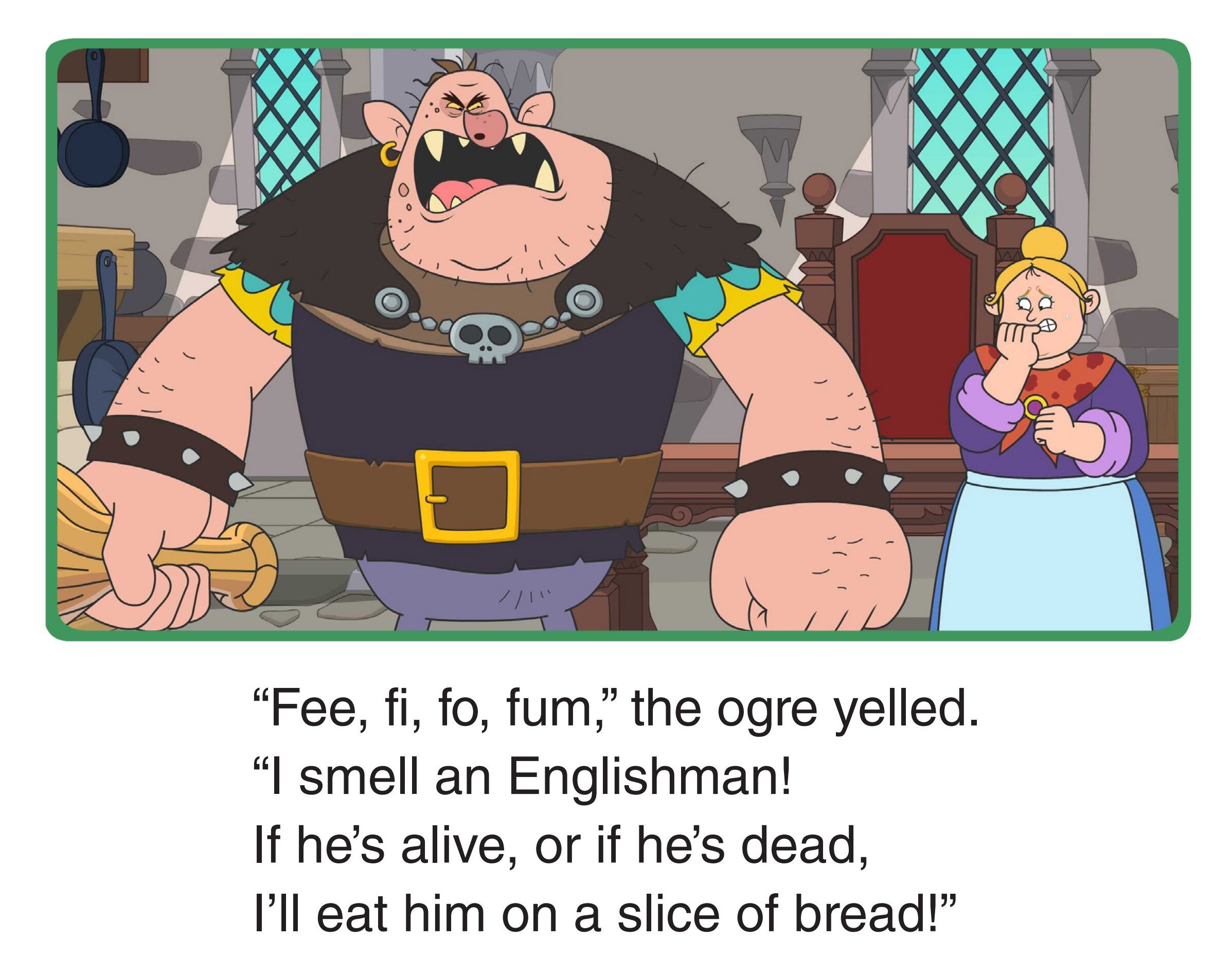 Fee, Fi, Fo, Fum!绘本故事第4页