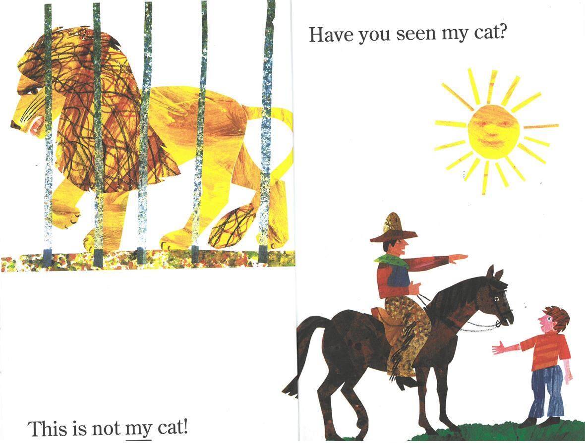 Have You Seen My Cat绘本故事第4页