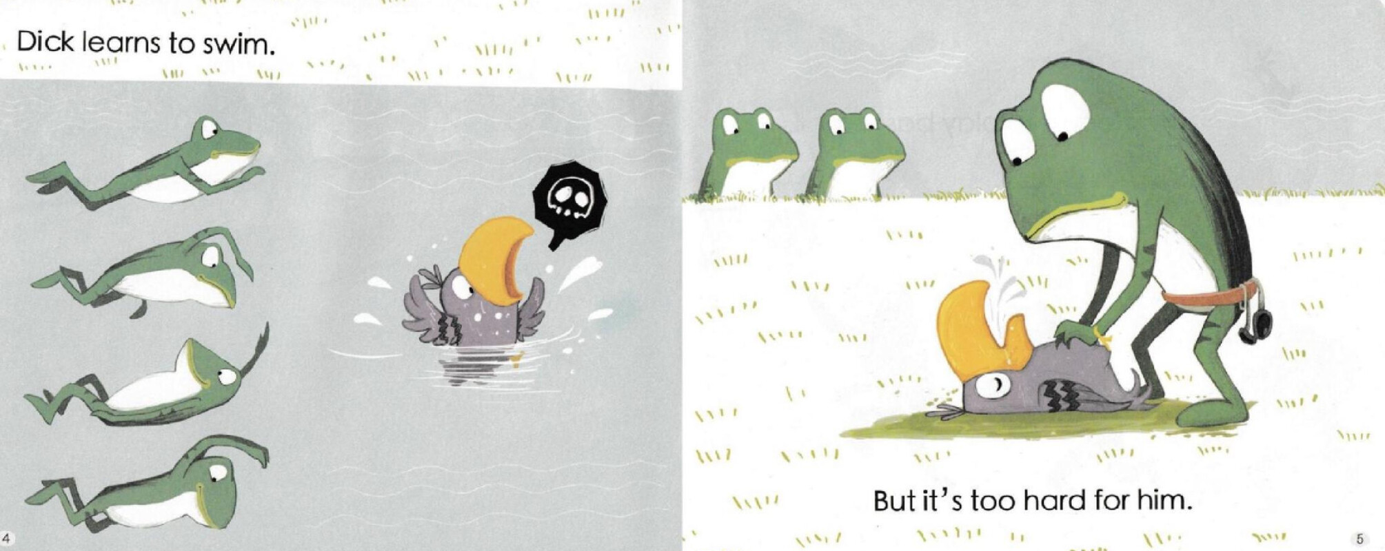 Dick and the Olympics绘本故事第4页