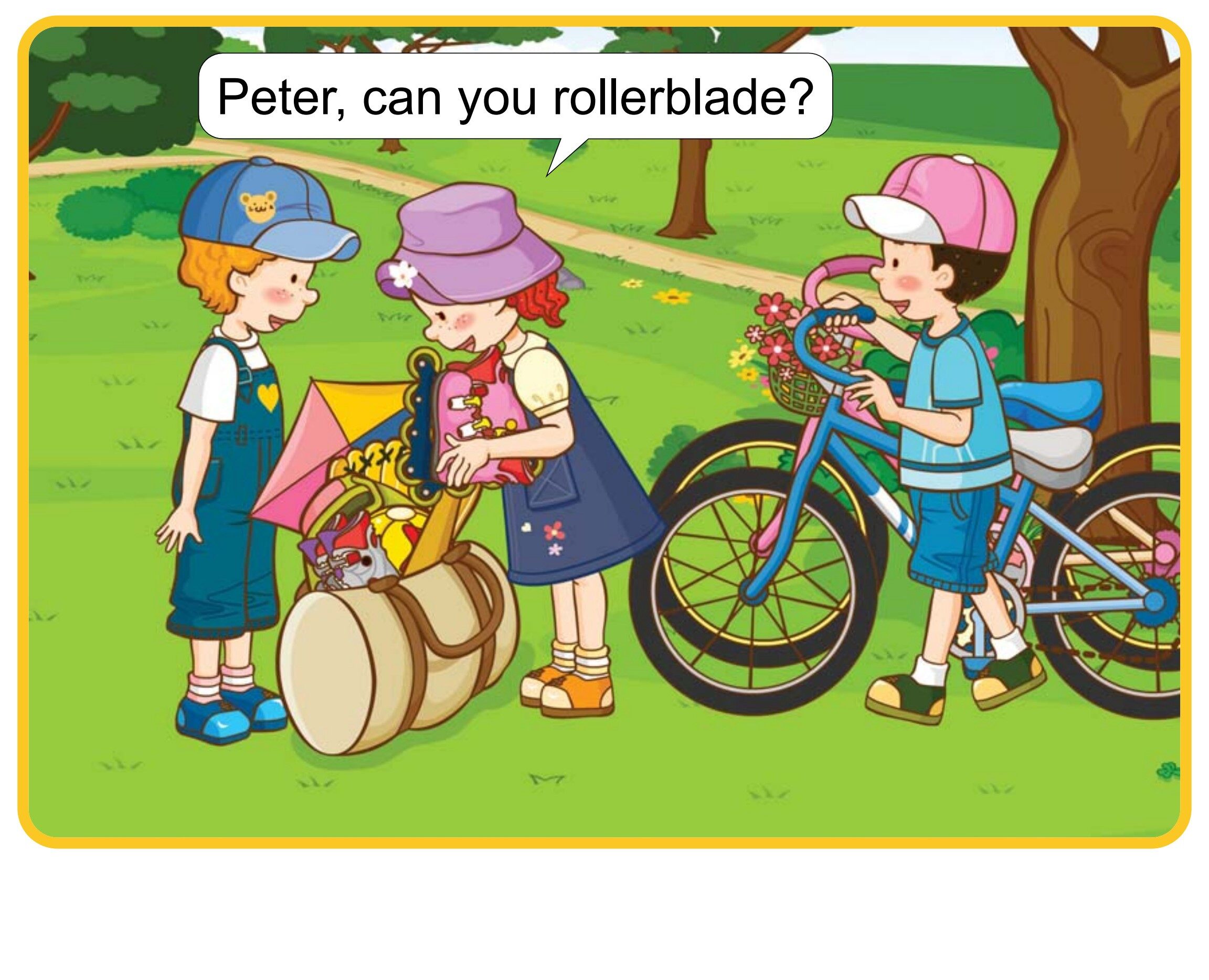 Can You Ride a Bike?绘本故事第4页