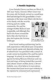 The Life of Cesar Chavez绘本故事第4页