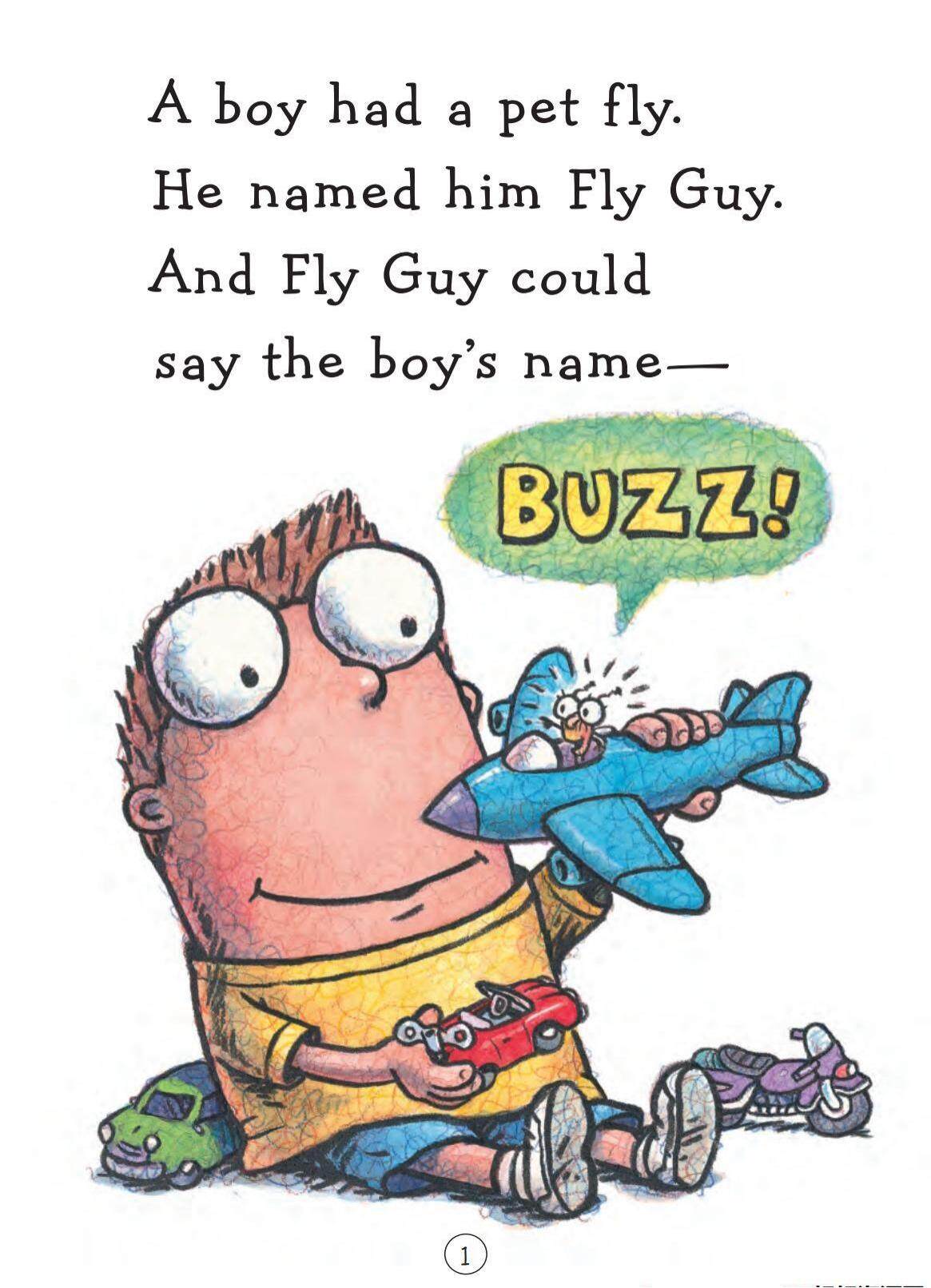 Ride, Fly Guy, Ride绘本故事第3页