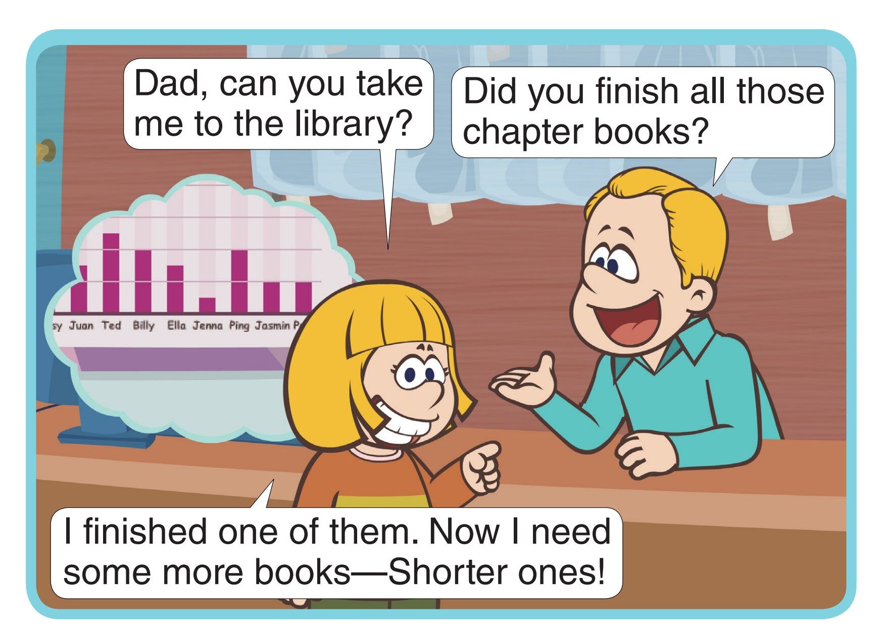 The Reading Superstars绘本故事第5页