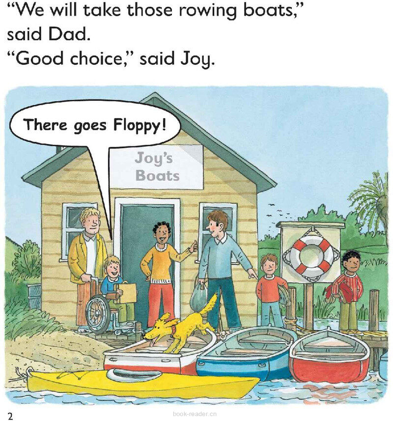 L5 Rowing Boats绘本故事第4页