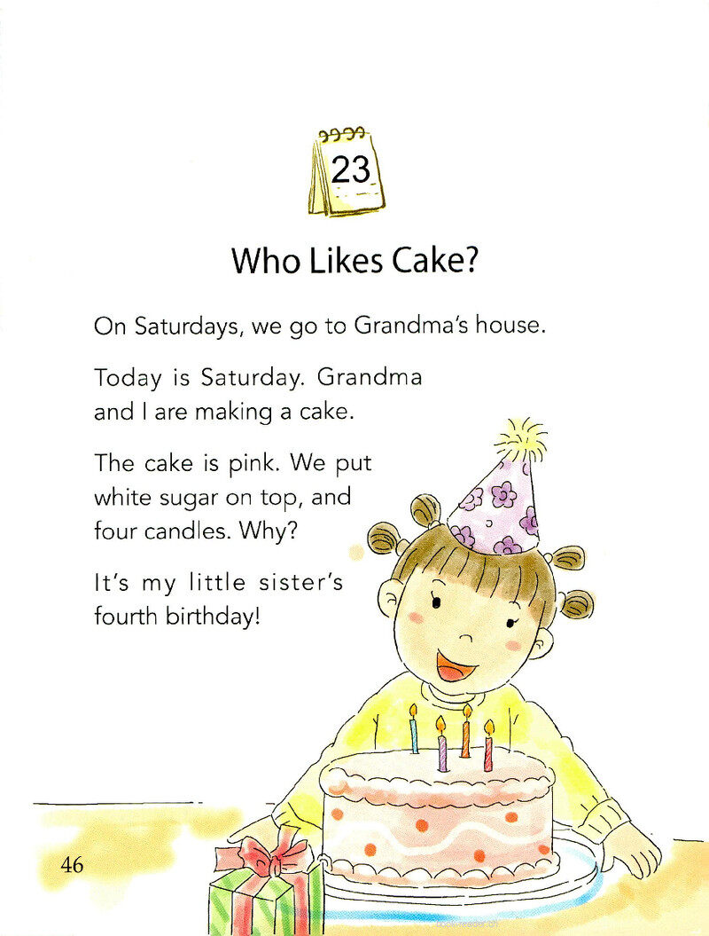Who Likes Cake?绘本故事第2页