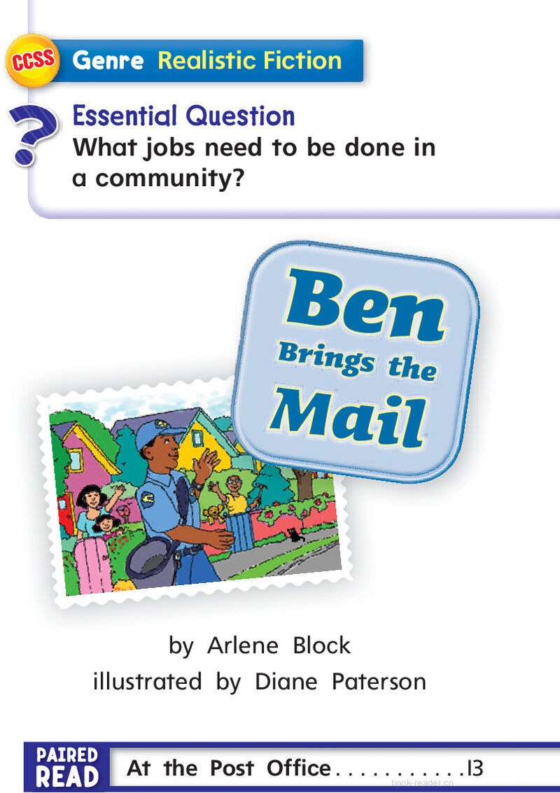 G1 On U2W1 Ben Brings the Maill绘本故事第3页