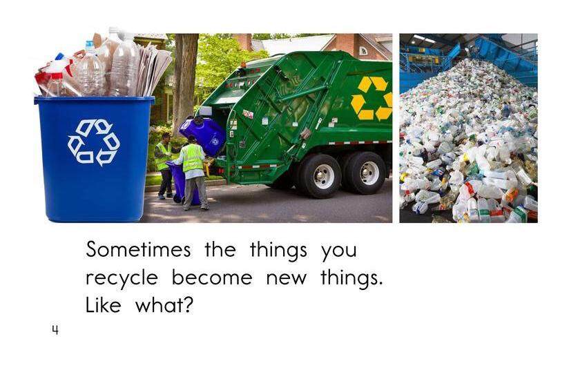 Because You Recycle绘本故事第4页