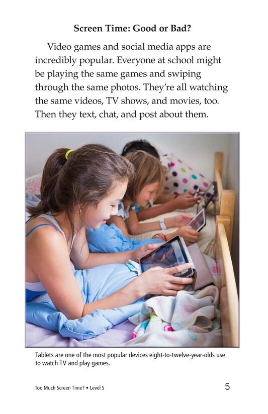 Too Much Screen Time绘本故事第4页