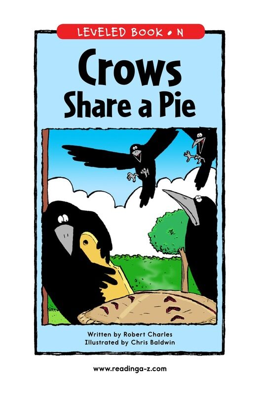 Crows Share a Pie绘本故事第2页