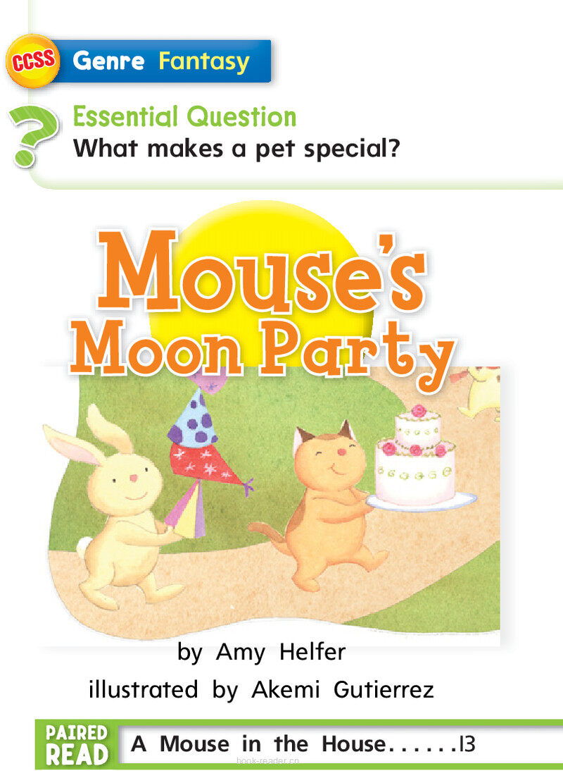 G1 App U1W3 Mouse's Moon Party绘本故事第3页